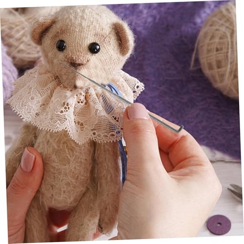 Indusoire 7 Pcs Punch Needle Kit, Needle Felting Kit with Punch Needles for DIY Crafts, Embroidery Kit for Beginners and Professionals, Handmade Projects and Home Sewing - Image 4