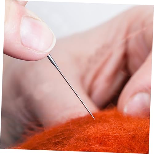 Indusoire 7 Pcs Punch Needle Kit, Needle Felting Kit with Punch Needles for DIY Crafts, Embroidery Kit for Beginners and Professionals, Handmade Projects and Home Sewing - Image 5