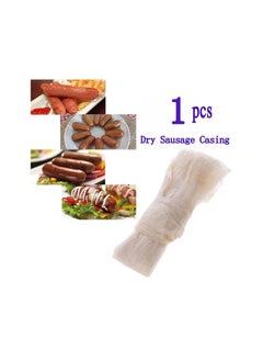 1-Piece Dried Sheep Intestine Sausage Casing Coat,Meat Processing Cooking Tool,Sausage Casing Tile Diameter Approx 30MM,Total Length After Expansion Approx 2.6M