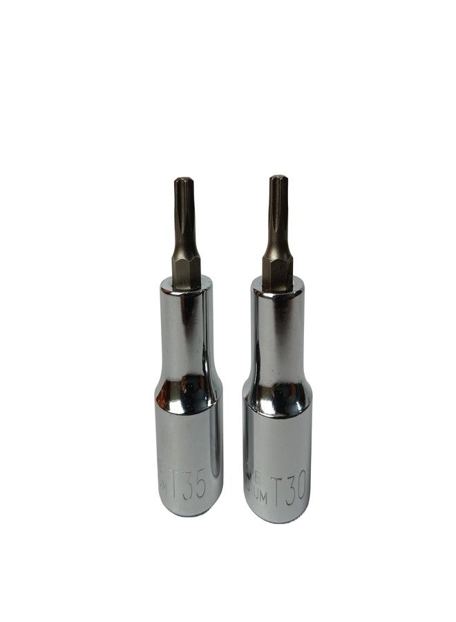 BYTE FORGE TORX BIT SOCKET SET T30-35 HARD CRV STEEL - Image 1