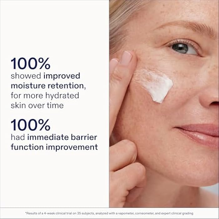 Skinfix Triple Lipid-Peptide Cream - 1.7 oz - Rich Face Moisturizer with Hyaluronic Acid - Hydrates & Restores Dry, Sensitive Skin - Non-Comedogenic, Fragrance Free, Vegan, Cruelty Free - Image 4