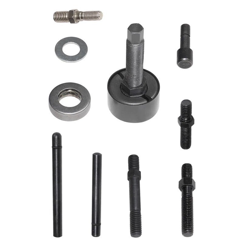 WYT 12Pc Pulley Puller Remover & Installer Kit Power Steering Pump Alternator-Pulley - Image 3