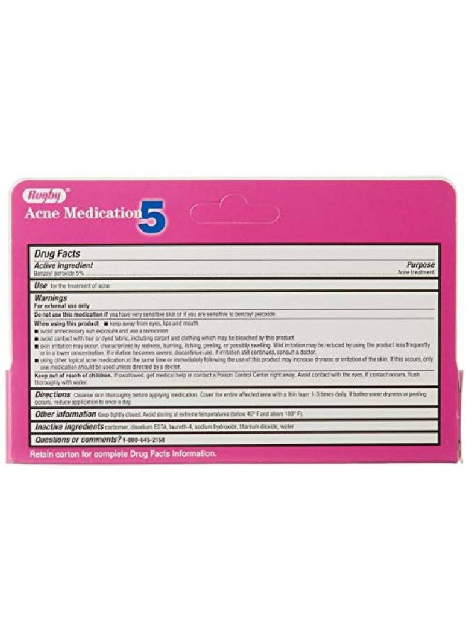 Benzoyl Peroxide 5% Generic for Oxy Balance Acne Medication Gel for Treatment and Prevention of Acne Pimples Acne Blemishes Blackheads or Whiteheads. 1.5 oz. per Tube Pack 6 Total 9 oz. - pzsku/ZB38A6362D48547B75025Z/45/_/1662634850/89997c35-f7cb-431a-bfe2-2aacd8848295