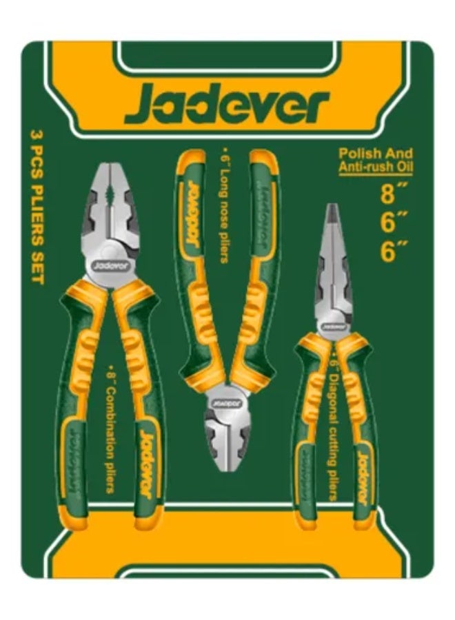 jadever3 Pcs high leverage pliers set JDPS0613 - Image 2