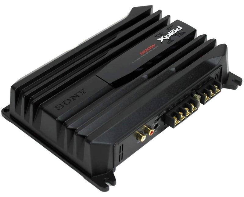 Sony XM-N502 500W 2-Channel Stereo Amplifier, Black - Image 1