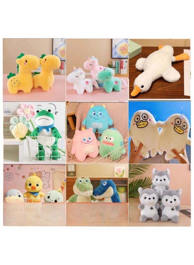 Eight-inch Boutique Grab Doll Machine Plush Toy Doll Doll Wedding Doll 8-inch Flow-Color:Lotus Root Baby-Height:20cm -25cm/color Random/single Price - Image 2
