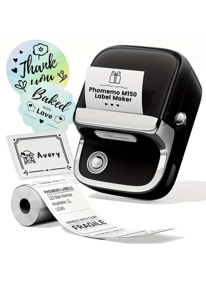 Phomemo M150 Red Mini Barcode Label Printer Portable Wireless Thermal Label Maker - Image 2