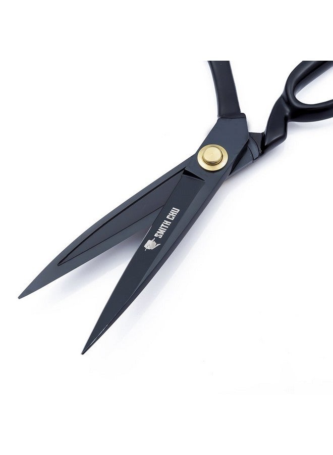 SMITH CHU Sewing Scissorsheavy Duty Tailor Scissors Shears For Fabricleatherraw Materialsdressingmakingalteringprofessional Upholstery Shears For Dressmakers Students Office Crafting (10 Inch) - Image 4