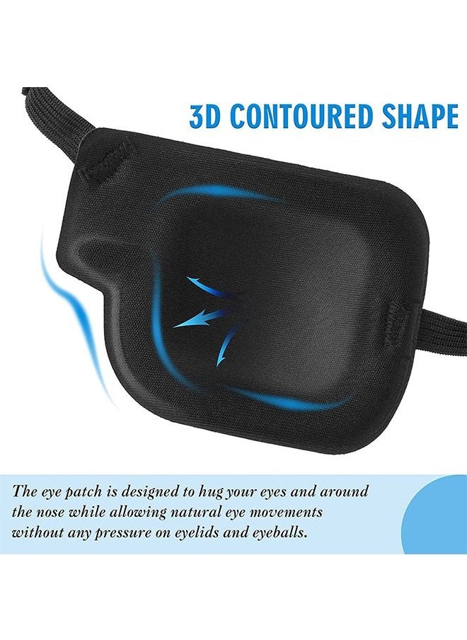 Generic - 3D Single Eye Mask Adjustable, Soft with Buckle for Adult and Kid - Image 1