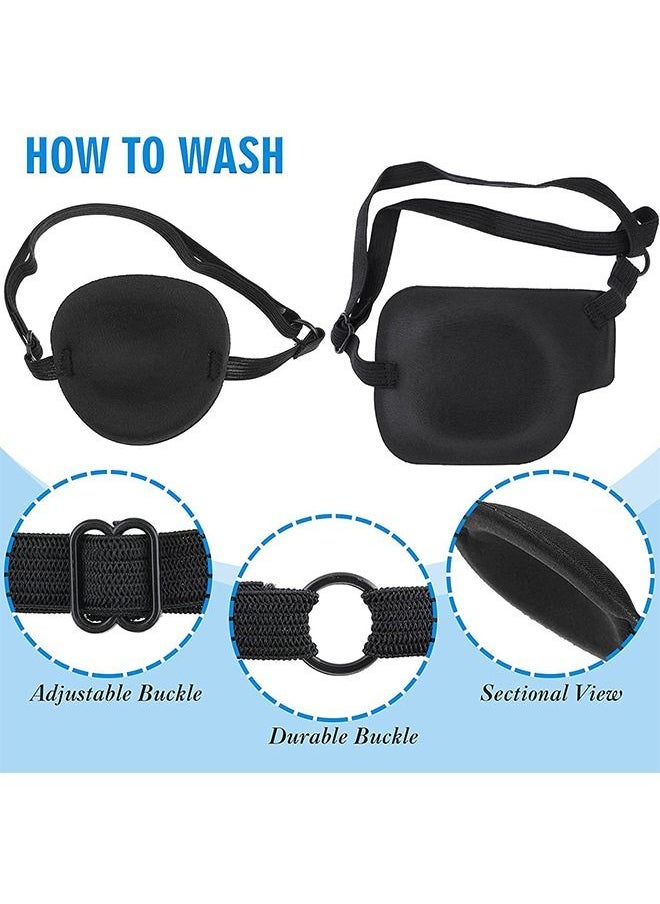 Generic - 3D Single Eye Mask Adjustable, Soft with Buckle for Adult and Kid - Image 1