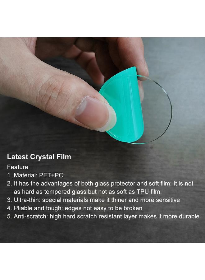 erorex 1 Pcs For Samsung Galaxy Watch4 44Mm Crystal Screen Protector Anti-Scratch Watch Film - Image 3