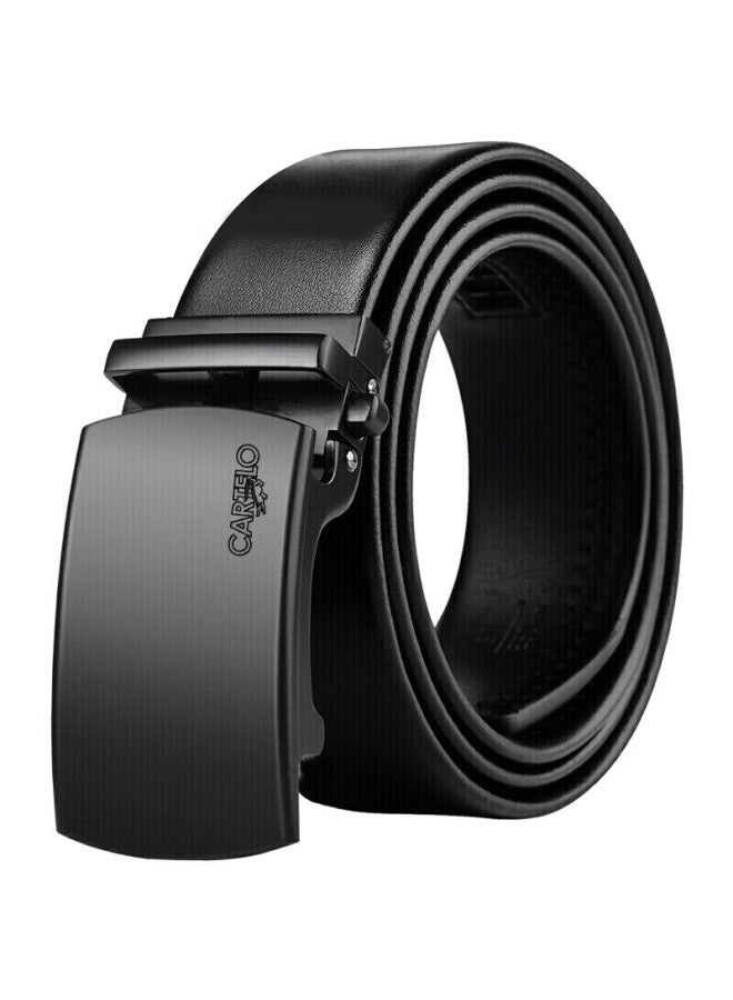 Cartelo Leather Belt For Men With Automatic Buckle, Cowhide, Middle-aged And Young, Business Casual Versatile Waist Belt, Birthday Gift For Boyfriend - Image 4