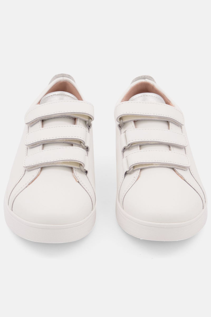 FitFlop Women Velcro Closure Casual Shoes, White - Image 3