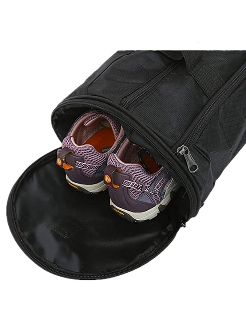 Sports Gym Bag for Fitness Yoga Travel Training Duffle Bag Nylon Small Shoes Bag Sport Compact Portable Workout Sports Bag 45cm x 23cm x 23cm - Image 5