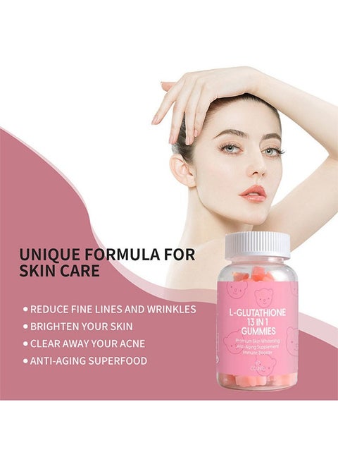 Ocean L-Glutathione Collagen 13 in 1 Skin Whitening Gummies 60 Counts, Premium Skin Whitening, Anti-Aging Supplement, Immune Booster, Collagen Glow Anti-Aging Skin Whitening Vitamins | Best Price KSA | Riyadh, Jeddah Ocean L-Glutathione Collagen 13 in 1 Skin Whitening Gummies 60 Counts, Premium Skin Whitening, Anti-Aging Supplement, Immune Booster, Collagen Glow Anti-Aging Skin Whitening Vitamins | Best Price KSA | Riyadh, Jeddah