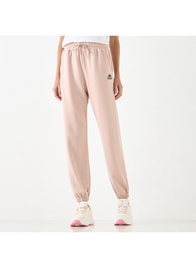 Kappa Kappa Solid Joggers with Pockets and Drawstring Closure  - Image 1