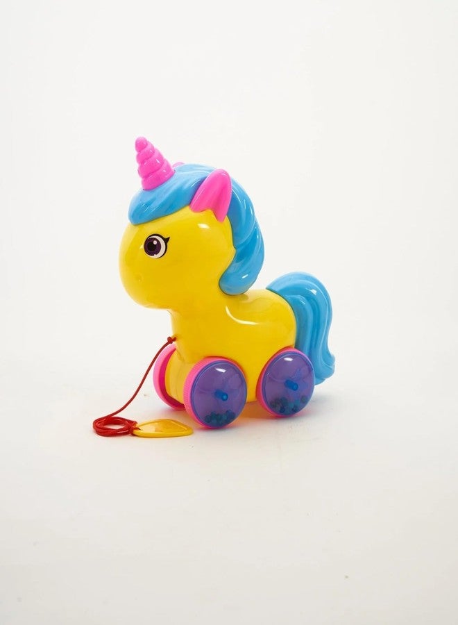 TOYIQ Pull Along Baby Toys Unicorn for Toddlers/Kids/Infants | for 1 Year Old | Push and Pull Toys for Kids | Infant 12-18 Months - Image 2