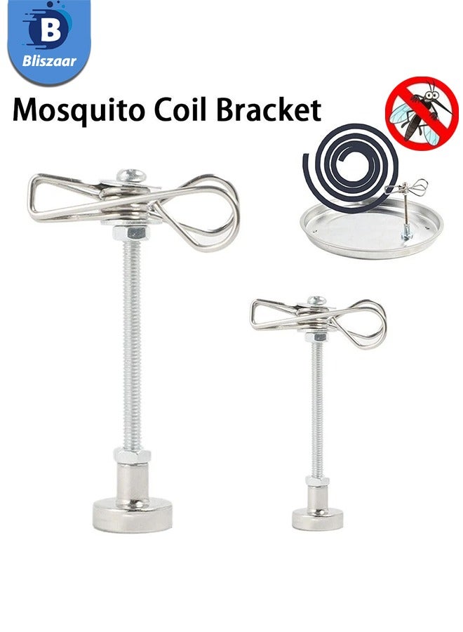 Bliszaar 2pcs Multi-function Mosquito Coil Bracket, Strong Magnetic and Windproof, Home Incense Mosquito Repellent Mosquito Killer, Outdoor/Home Use - Image 1