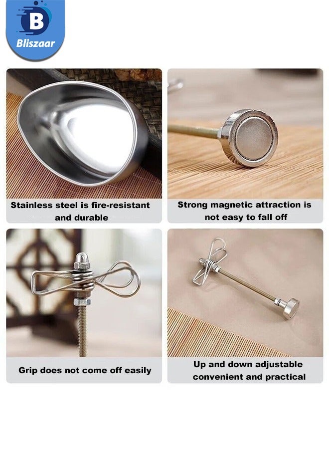 Bliszaar 2pcs Multi-function Mosquito Coil Bracket, Strong Magnetic and Windproof, Home Incense Mosquito Repellent Mosquito Killer, Outdoor/Home Use - Image 4