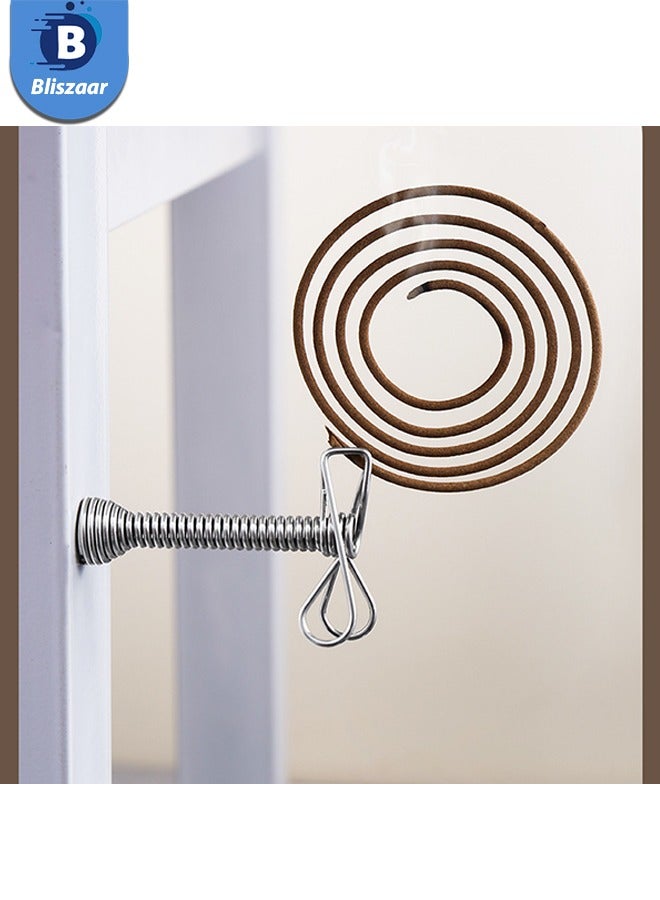 Bliszaar 2pcs Multi-function Mosquito Coil Bracket, Strong Magnetic and Windproof, Home Incense Mosquito Repellent Mosquito Killer, Outdoor/Home Use - Image 5