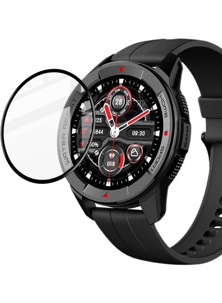 واقي للشاشة لهاتف Mi bro X1 مقاوم للخدش ثلاثي الأبعاد تغطية إجمالية خالية من الفقاعات Pet HD طبقة حماية شفافة مرنة - Image 4