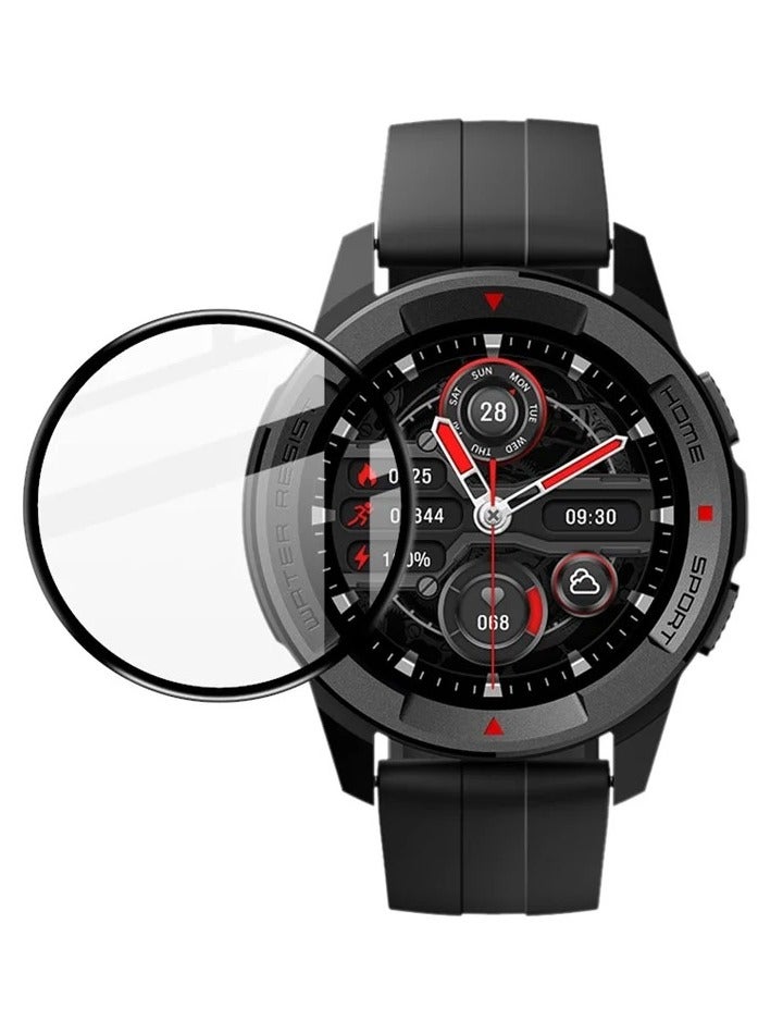 واقي للشاشة لهاتف Mi bro X1 مقاوم للخدش ثلاثي الأبعاد تغطية إجمالية خالية من الفقاعات Pet HD طبقة حماية شفافة مرنة - Image 1