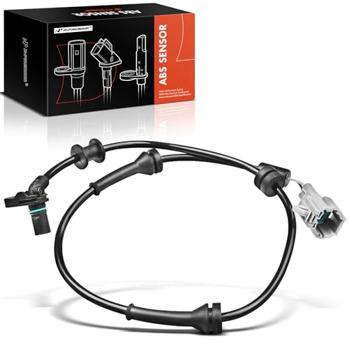 A-Premium ABS Wheel Speed Sensor Compatible with Infiniti & Nissan Models - QX56 2008-2010, Titan 2008-2011, Armada 2008-2012 - Front Driver or Passenger Side, Replace# D7910ZR00B - Image 1