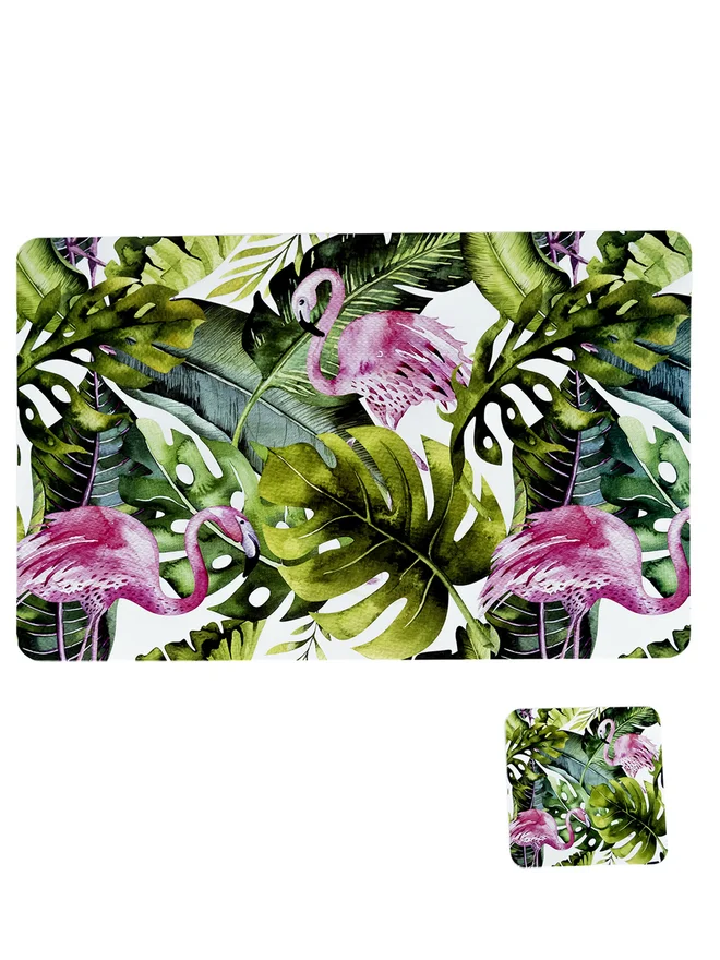 ويلسون مفارش طاولة وقواعد أكواب ويلسون  قطعة بارادايس