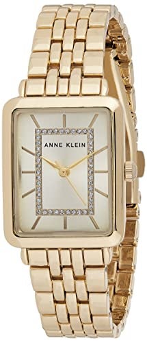 Anne Klein Womens Glitter Accented Bracelet Watch - Image 1