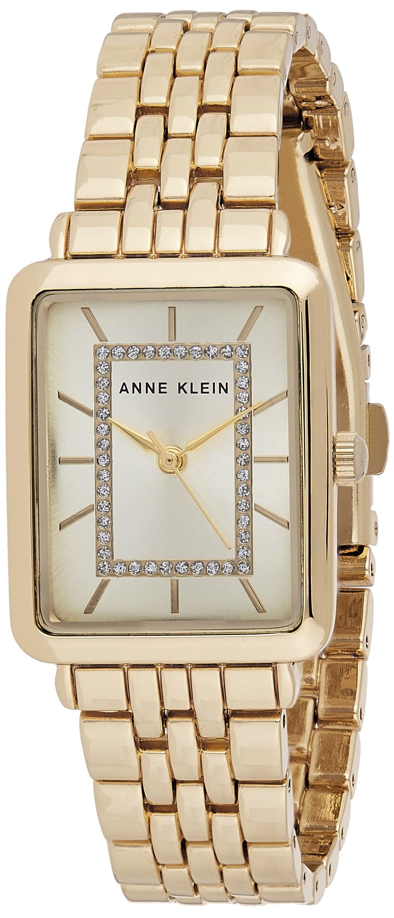 Anne Klein Womens Glitter Accented Bracelet Watch - Image 2