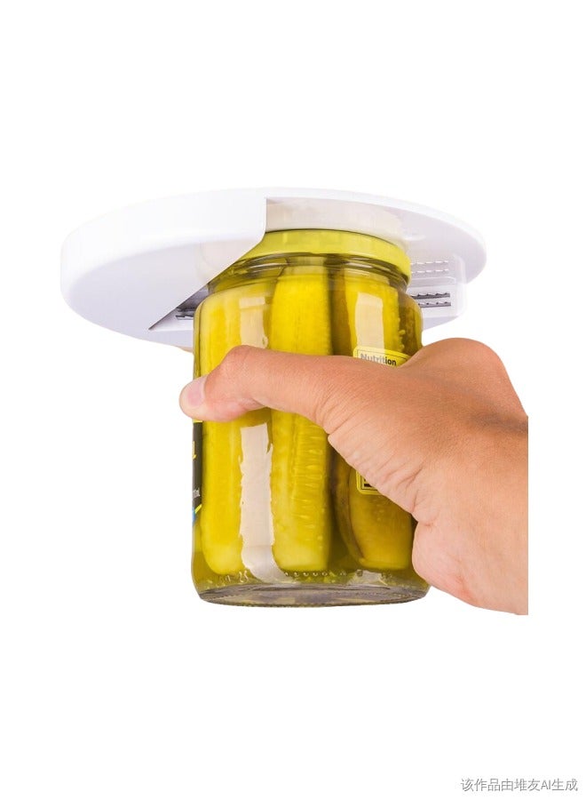 Under Cabinet Lid Jar Opener - for Weak Hands and Seniors With Arthritis Heavy Duty, Allows to Easily Unscrew Any-Size Effortless Bottle & Can your Kitchen  - Image 2