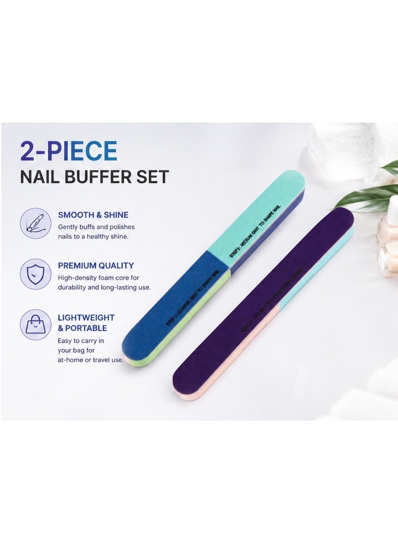 ORiTi 2-Piece Multi-Sided Nail Buffer Set - Image 4