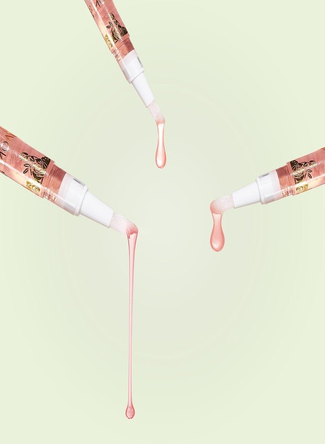 نوفال أقلام زيت نوفال للعناية بالجلد المحيط بالأظافر، برائحة الورد، 8 أقلام صغيرة، مجموعة أقلام زيت مرطبة للجلد الجاف حول الأظافر، حجم مناسب للسفر وجاهزة للإهداء - Image 2