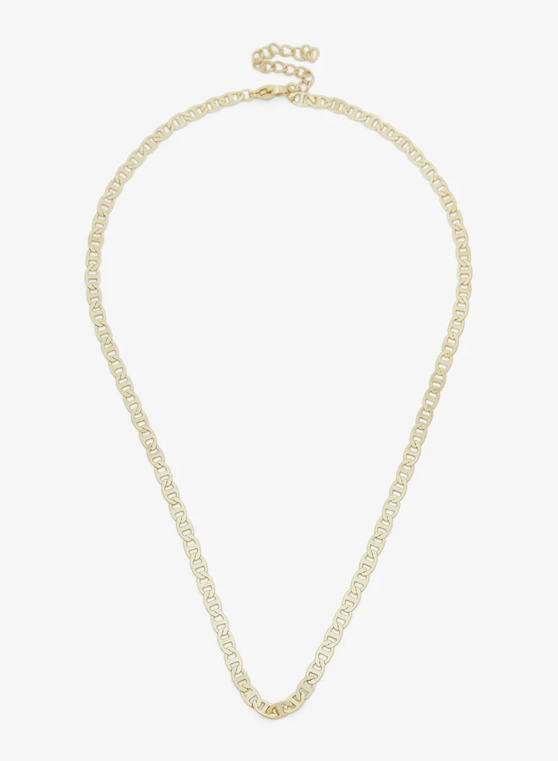 Ginger Multi layered Heart Chain Necklace