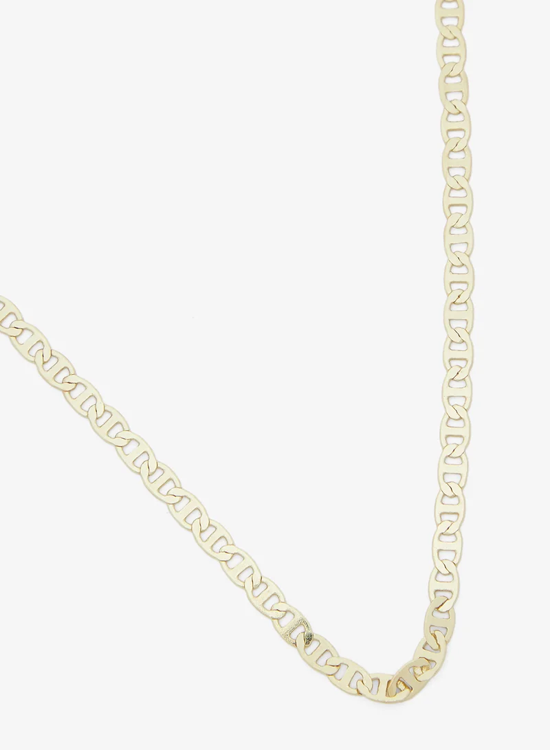 جينجر Multi layered Heart Chain Necklace