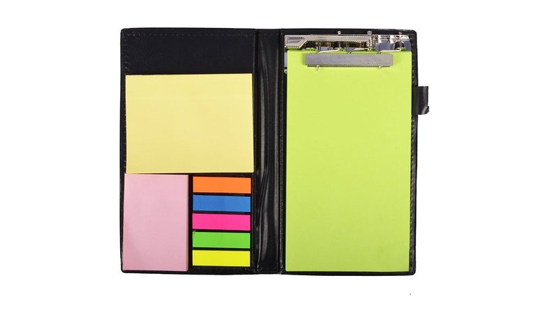 COI Memo Neon and Yellow Note Pad Organiser/Memo Notebook Holder for Office and Gifting Purpose (Set of 2) - Image 3