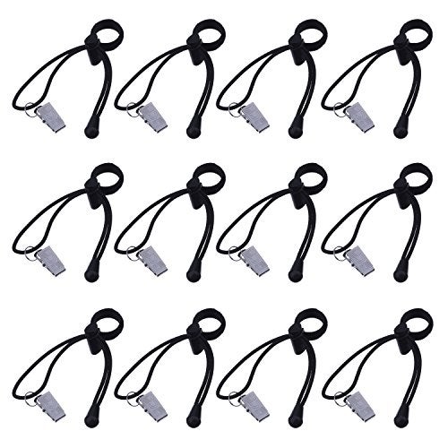 Mudder Backdrop Background Clips Holder for Photo Video Studio, 12 Pack, Black - Image 1