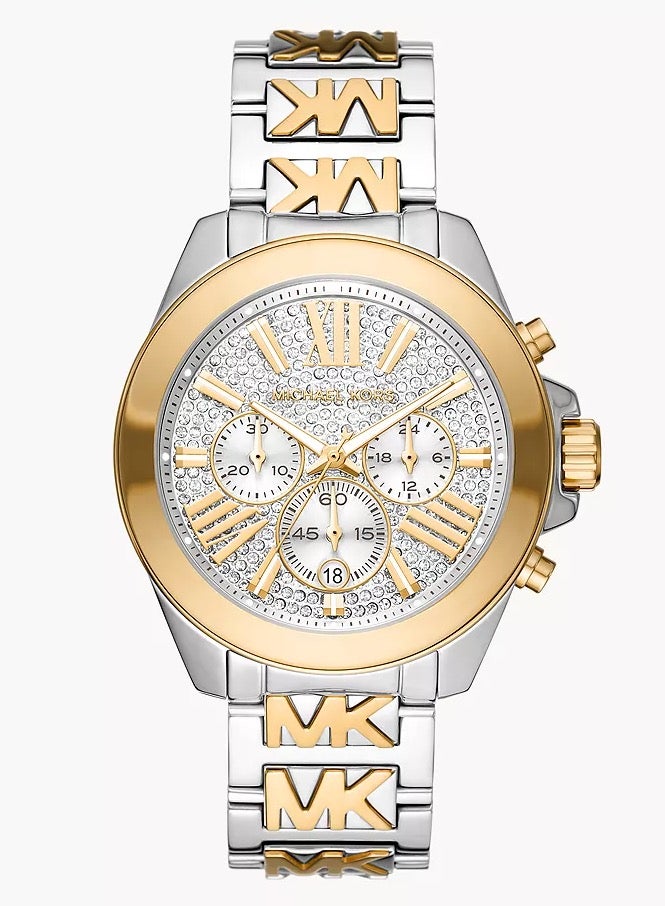 Michael Kors Women Wren Chronograph Stainless Steel Watch - MK6953 - Image 1