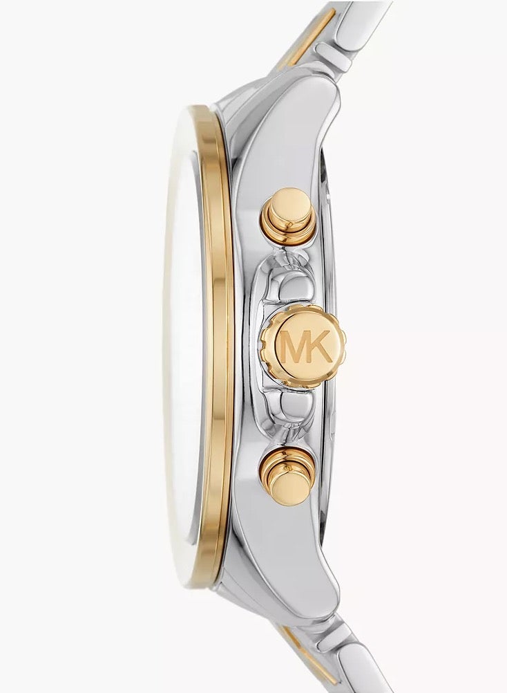Michael Kors Women Wren Chronograph Stainless Steel Watch - MK6953 - Image 3