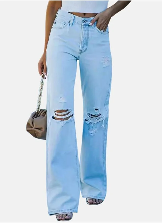 يونيكي Blue Bootcut & Flared Jeans