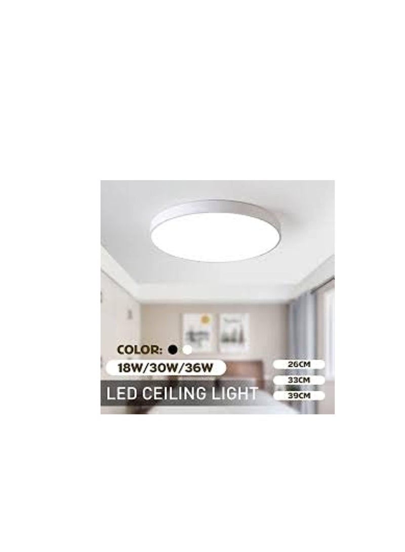 عباسلي مصباح لوحة السقف LED المستدير 30 وات 10 بوصة - Image 4