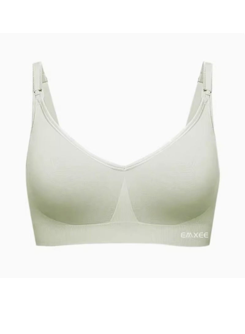 EMXEE Womens Sleeping Nursing Bra Wirefree Breastfeeding Maternity Bra - Image 1