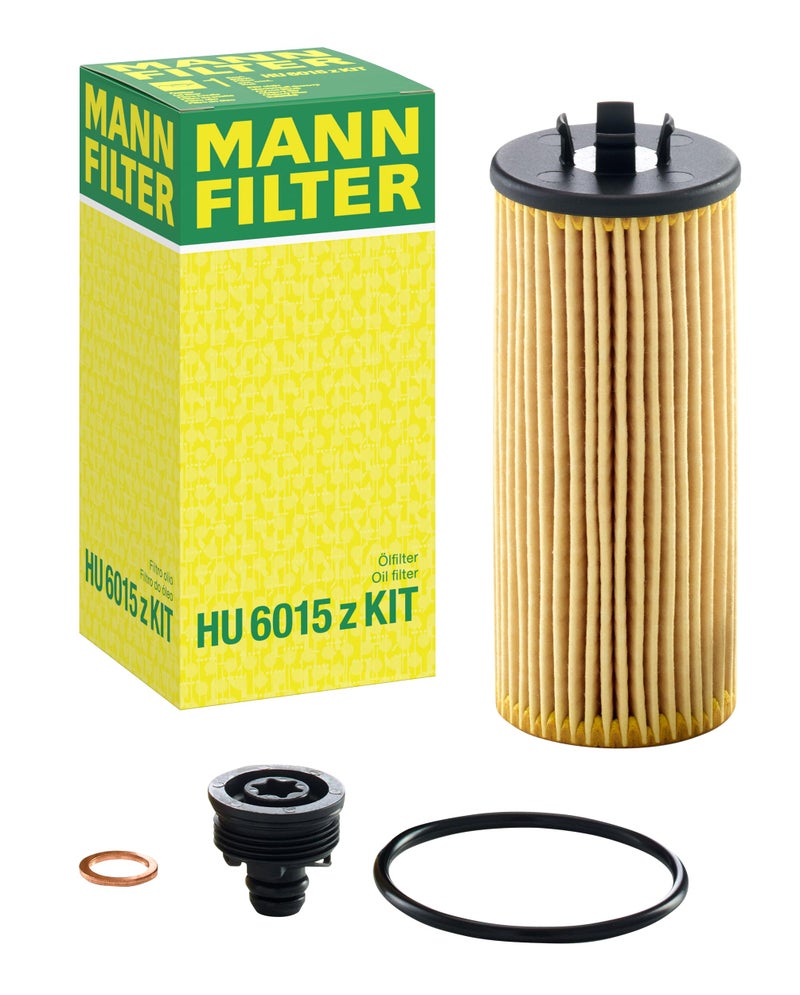 MANN FILTER MANN-FILTER HU 6015 Z KIT Oil Filter - Cartridge - Image 1