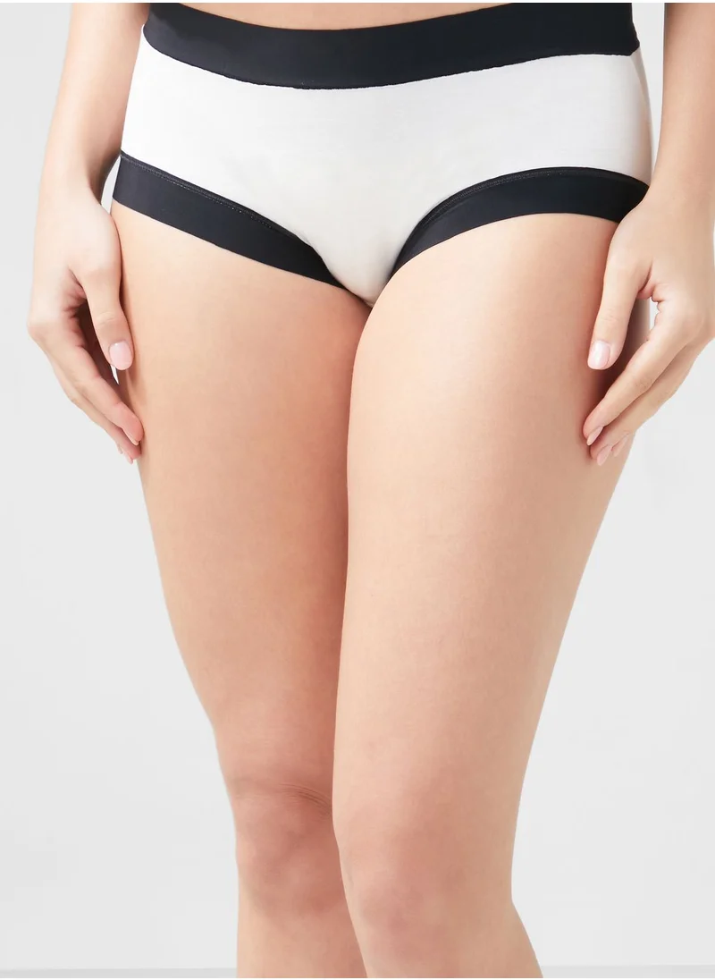 جينجر 5 Pack Printed Hipster Brief