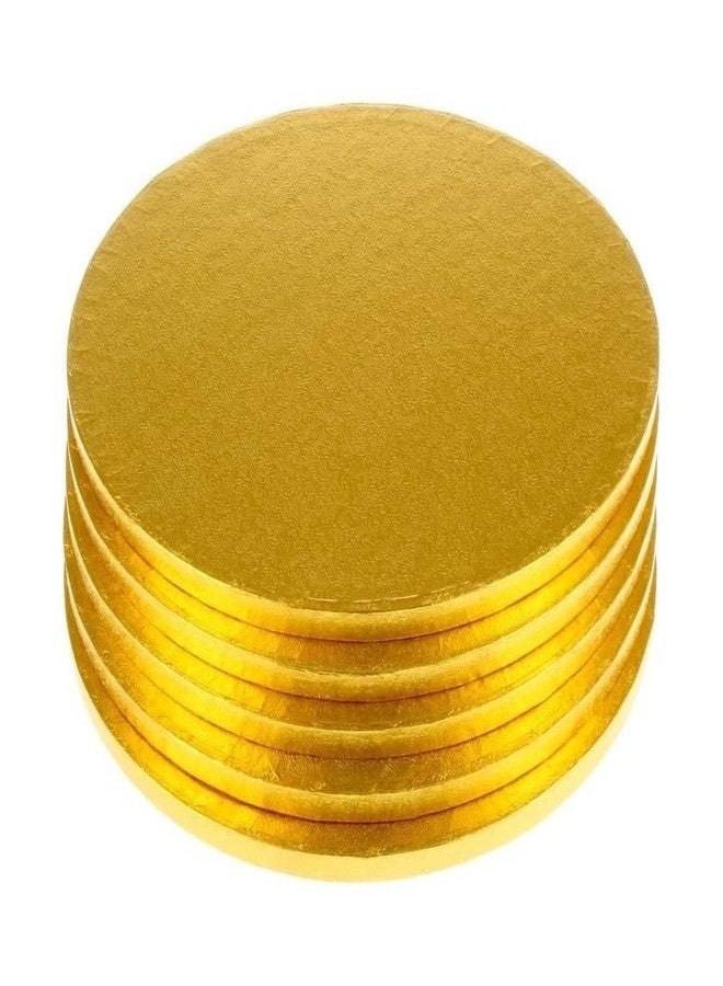 Baking Set Gold Round Drum Cake Board Cake Base - 12 inch - Image 2