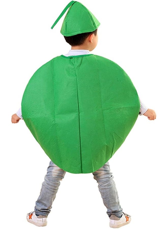 HI-FINE Unisex Halloween Costume Dress Set Fruits Costume Suit with Hat - Image 2