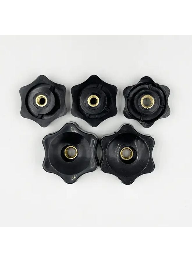 5pcs M4 Knurled Knob Plum Blossom Handle Hand Twist Nut Corrosion Resistant - Image 5
