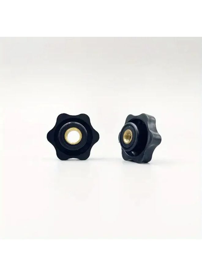 5pcs M4 Knurled Knob Plum Blossom Handle Hand Twist Nut Corrosion Resistant - Image 3
