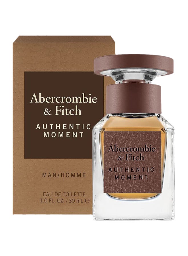 Abercrombie & Fitch Authentic Moment Eau de Toilette 30Ml