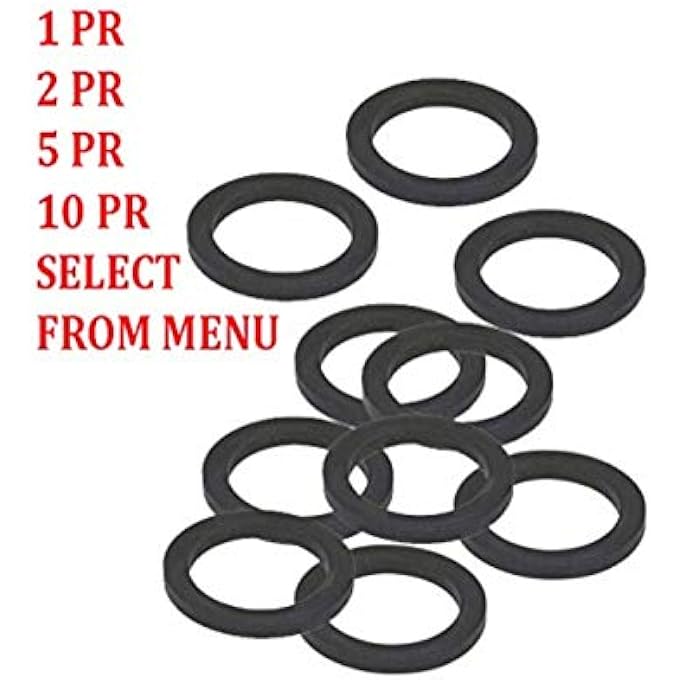 CENTRAL HEATING PUMP RUBBER TYPE PUMP VALVE WASHERS SOLD AS (PAIR) (TWO PAIRS)